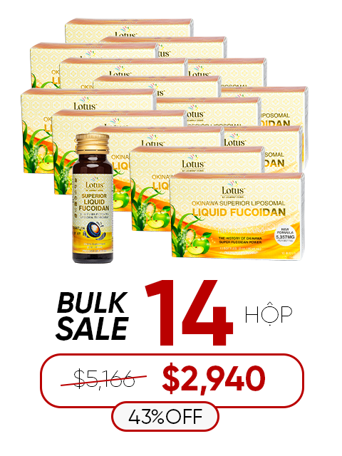 SUPERIOR ADVANCED LIPOSOMAL FUCOIDAN DRINK 5,357MG 海洋からの再生力