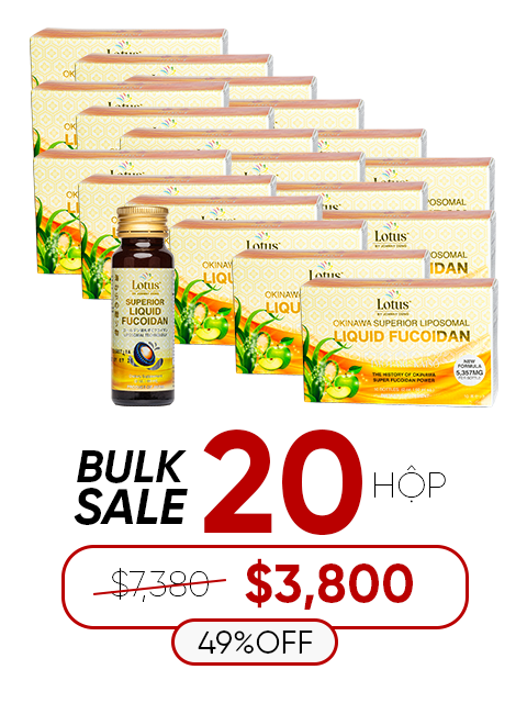 SUPERIOR ADVANCED LIPOSOMAL FUCOIDAN DRINK 5,357MG 海洋からの再生力