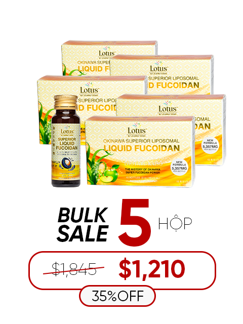 SUPERIOR ADVANCED LIPOSOMAL FUCOIDAN DRINK 5,357MG 海洋からの再生力