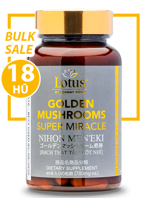 BULK SALE SAVING 18 HŨ - JAPANESE GOLDEN MUSHROOMS NẤM VÀNG NHẬT BẢN