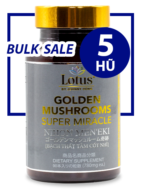 BULK SALE SAVING 5 HŨ - JAPANESE GOLDEN MUSHROOMS