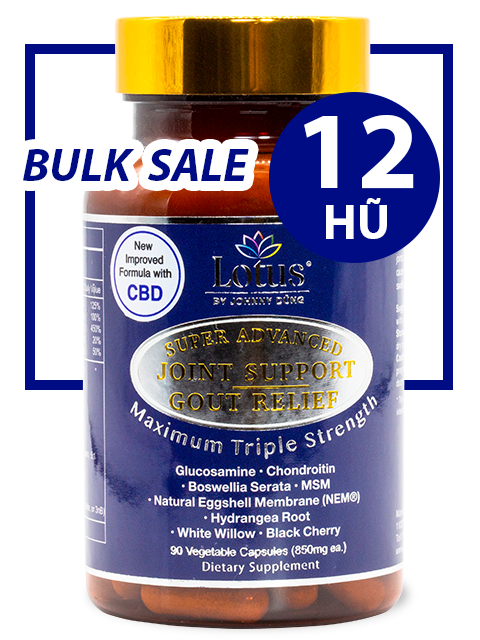 BULK SALE SAVING 12 HŨ - JOINT SUPPORT GOUT RELIEF