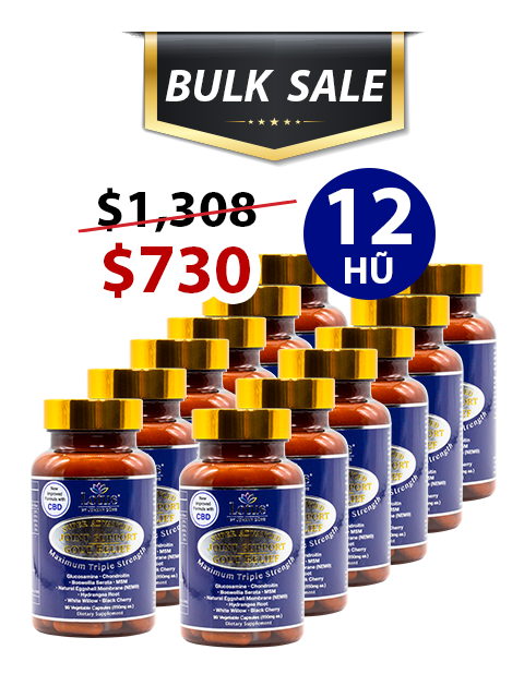 BULK SALE SAVING 12 HŨ - JOINT SUPPORT GOUT RELIEF