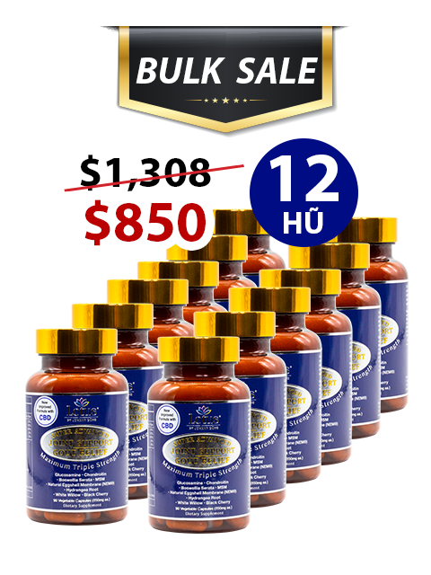 BULK SALE SAVING 12 HŨ - JOINT SUPPORT GOUT RELIEF