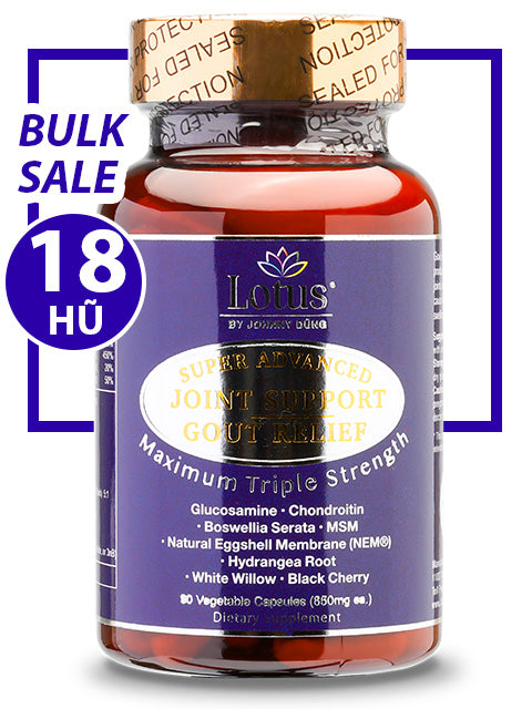 BULK SALE SAVING 18 HŨ - JOINT SUPPORT GOUT RELIEF CHỐNG ĐAU NHỨC XƯƠNG KHỚP