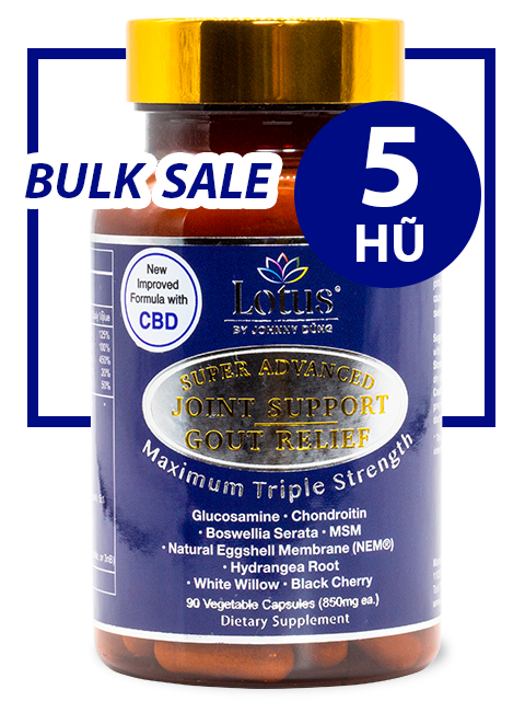 BULK SALE SAVING 5 HŨ - JOINT SUPPORT GOUT RELIEF