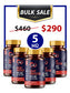 BULK SALE 5 HŨ - DƯỢC THẢO BẢO VỆ TIM HEART PROTECTOR 995MG