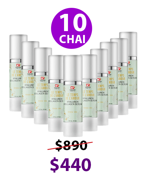 BULK SALE 10 HŨ - SWISS RENEW DNA - HYALURON COLLAGEN SERUM 30ML.