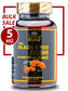 BULK SALE SAVING 5 HŨ - SUPER BLACK RED REISHI LINH CHI ĐỎ ĐEN NHẬT BẢN