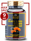 BULK SALE SAVING 9 HŨ - SUPER BLACK RED REISHI LINH CHI ĐỎ ĐEN NHẬT BẢN