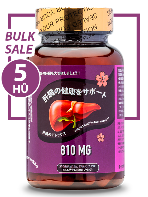 BULK SALE SAVING 5 HŨ - DƯỢC THẢO LIVER SUPPORT YỂM TRỢ LÁ GAN