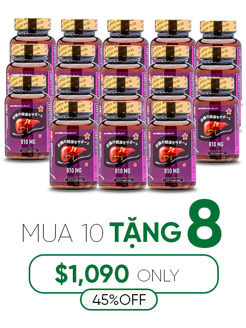 LIVER HEALTH SUPPORT - DƯỢC THẢO YỂM TRỢ LÁ GAN 肝臓機能サポート