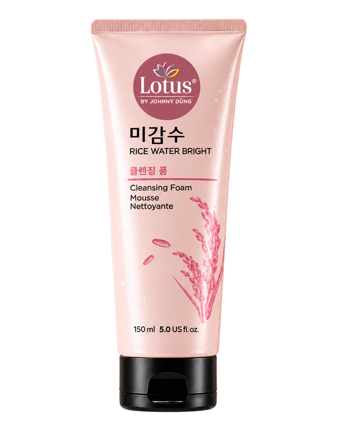 KOREAN RICE WATER BRIGHT CLEANSING FOAM 한국 쌀뜨물 브라이트 클렌징 폼