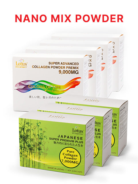 COLLAGEN TREASURES COMBO - SUPER COLLAGEN POWDER 7-BOX COLLECTION  美のコラーゲンセレクション