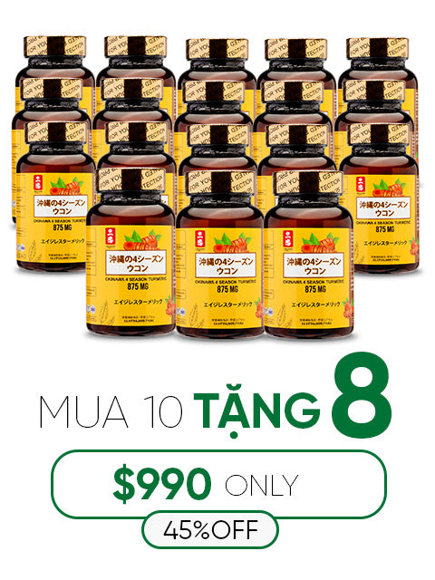 OKINAWA FOUR SEASON TURMERIC -  ORGANIC NGHỆ 4 LOẠI 沖縄の四季ウコン