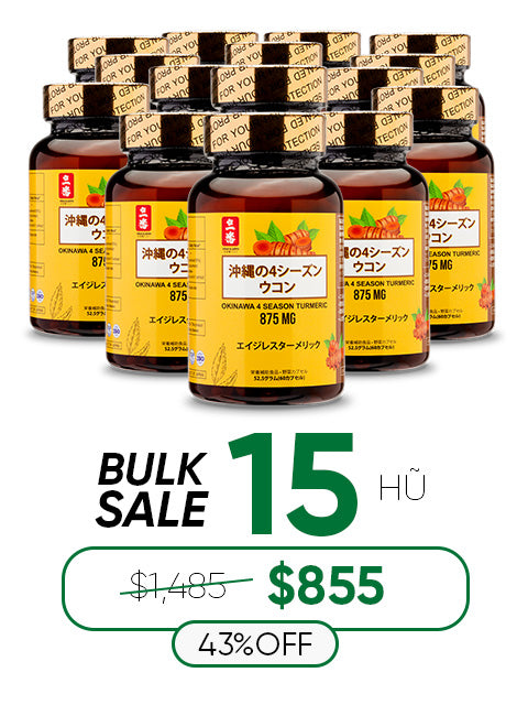 OKINAWA FOUR SEASON TURMERIC -  ORGANIC NGHỆ 4 LOẠI 沖縄の四季ウコン