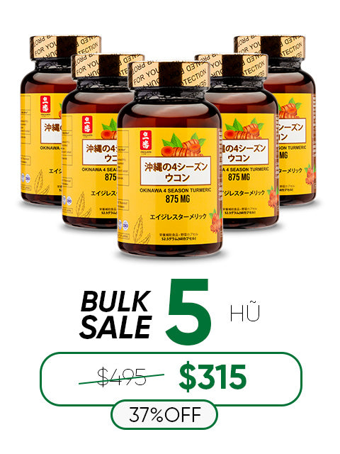 OKINAWA FOUR SEASON TURMERIC -  ORGANIC NGHỆ 4 LOẠI 沖縄の四季ウコン