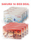 COMBO SAKURA 14 BOX DEAL – SUPER COLLAGEN NANO PLUS 27,500MG 美しい桜