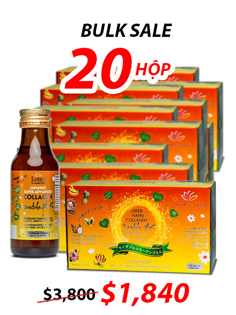 JAPANESE SUPER COLLAGEN DNA PLUS SOP WITH REISHI 北海道サーモン卵