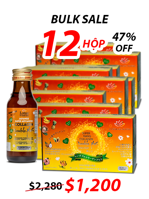 JAPANESE SUPER COLLAGEN DNA PLUS SOP WITH REISHI 北海道サーモン卵