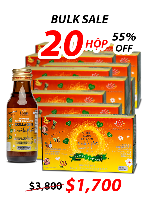 JAPANESE SUPER COLLAGEN DNA PLUS SOP WITH REISHI 北海道サーモン卵