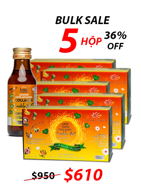 JAPANESE SUPER COLLAGEN DNA PLUS SOP WITH REISHI 北海道サーモン卵