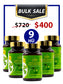 BULK SALE SAVING 9 HŨ - ADVANCED APPLE STEM CELL GIẢM CÂN THỤY SĨ