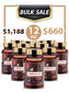 BULK SALE SAVING 12 HŨ - SỤN CÁ MẬP SHARK GLUCOSAMINE CHO XƯƠNG KHỚP