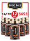 BULK SALE SAVING 12 HŨ - NANO LINH CHI ĐỎ NHẬT BẢN 480MG