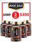 BULK SALE SAVING 5 HŨ - NANO LINH CHI ĐỎ NHẬT BẢN 480MG