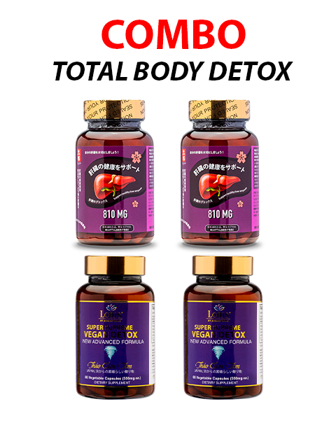 COMBO TOTAL BODY DETOX  肝臓デトックス総合ケア