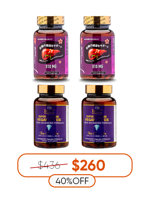 COMBO TOTAL BODY DETOX  肝臓デトックス総合ケア