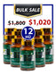 BULK SALE SAVING 12 HŨ - VITALCELLS LIFE X10 TRƯỜNG SANH TỰ CHI THẢO