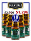 BULK SALE SAVING 18 HŨ - VITALCELLS LIFE X10 TRƯỜNG SANH TỰ CHI THẢO
