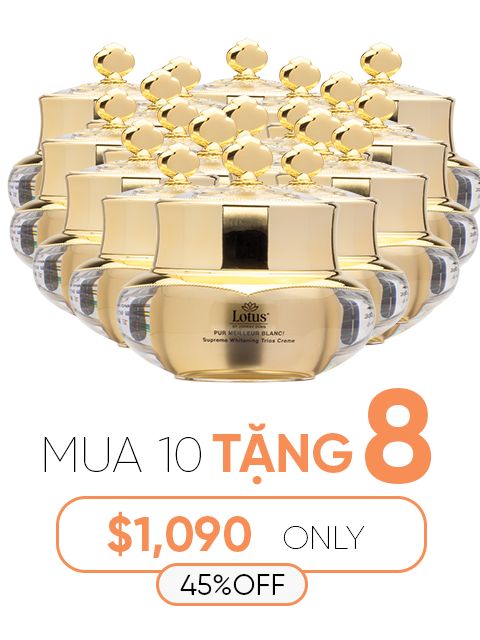 SUPER SUPREME WHITENING TRIOS - KEM TRẮNG DA HOÀN MỸ 퍼펙트 미백 크림