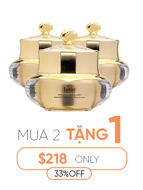 SUPER SUPREME WHITENING TRIOS - KEM TRẮNG DA HOÀN MỸ 퍼펙트 미백 크림