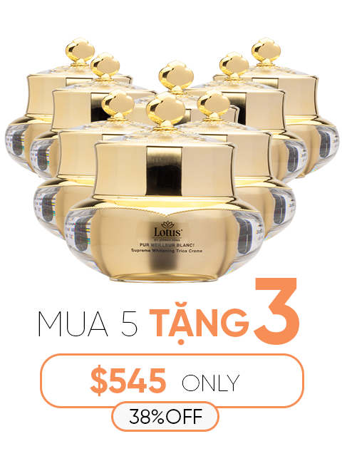 SUPER SUPREME WHITENING TRIOS - KEM TRẮNG DA HOÀN MỸ 퍼펙트 미백 크림
