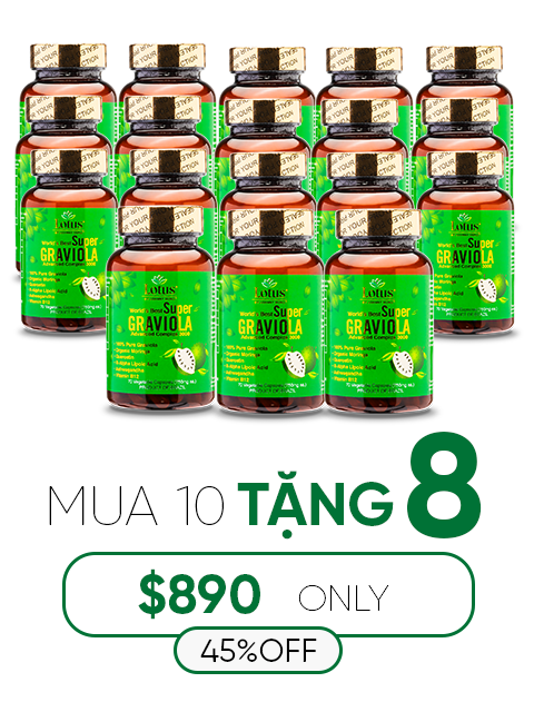 SUPER POWER GRAVIOLA MÃNG CẦU XIÊM PLUS 3,160MG スーパーグラビオラの力