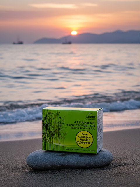 COMBO TWIN GLOW DUO 7 BOXES - SUPER COLLAGEN BIRD'S NEST PLUS & POWDER 7,000MG コラーゲンデュオ