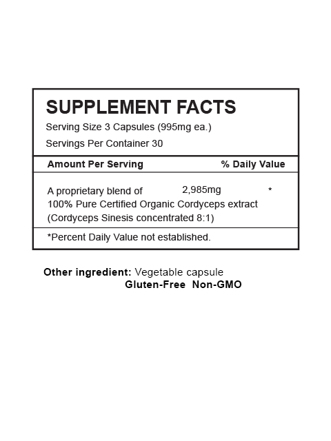 ORGANIC SUPER TIBETAN CORDYCEPS GOLD CS4