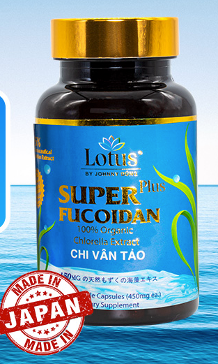 SUPER OKINAWAN FUCOIDAN CHLORELLA 450MG - 100 CAPS