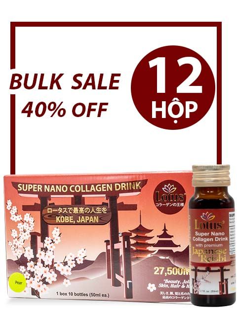 BULK 12 BOXES - JAPANESE SUPER COLLAGEN REISHI PLUS 27,500MG