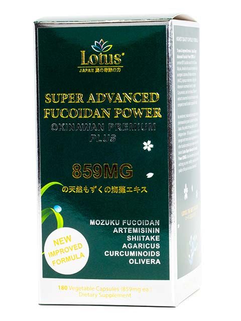 SUPER ADVANCED FUCOIDAN POWER PLUS 859MG - 180 CAPS