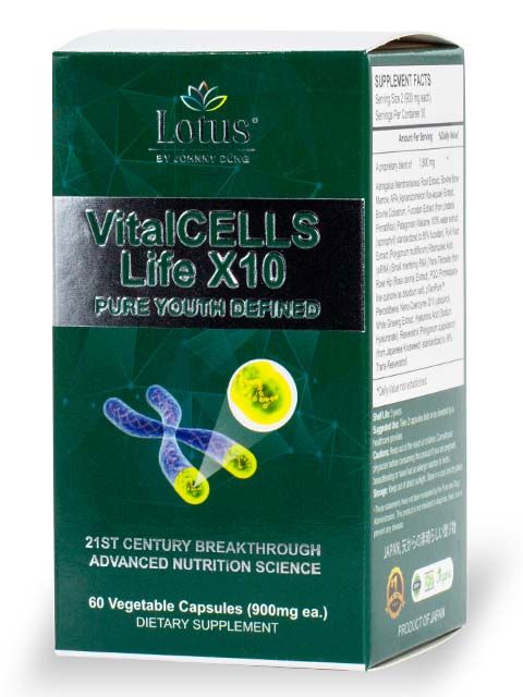 VitalCELLS LIFE X10 - TRƯỜNG SANH TỰ CHI THẢO